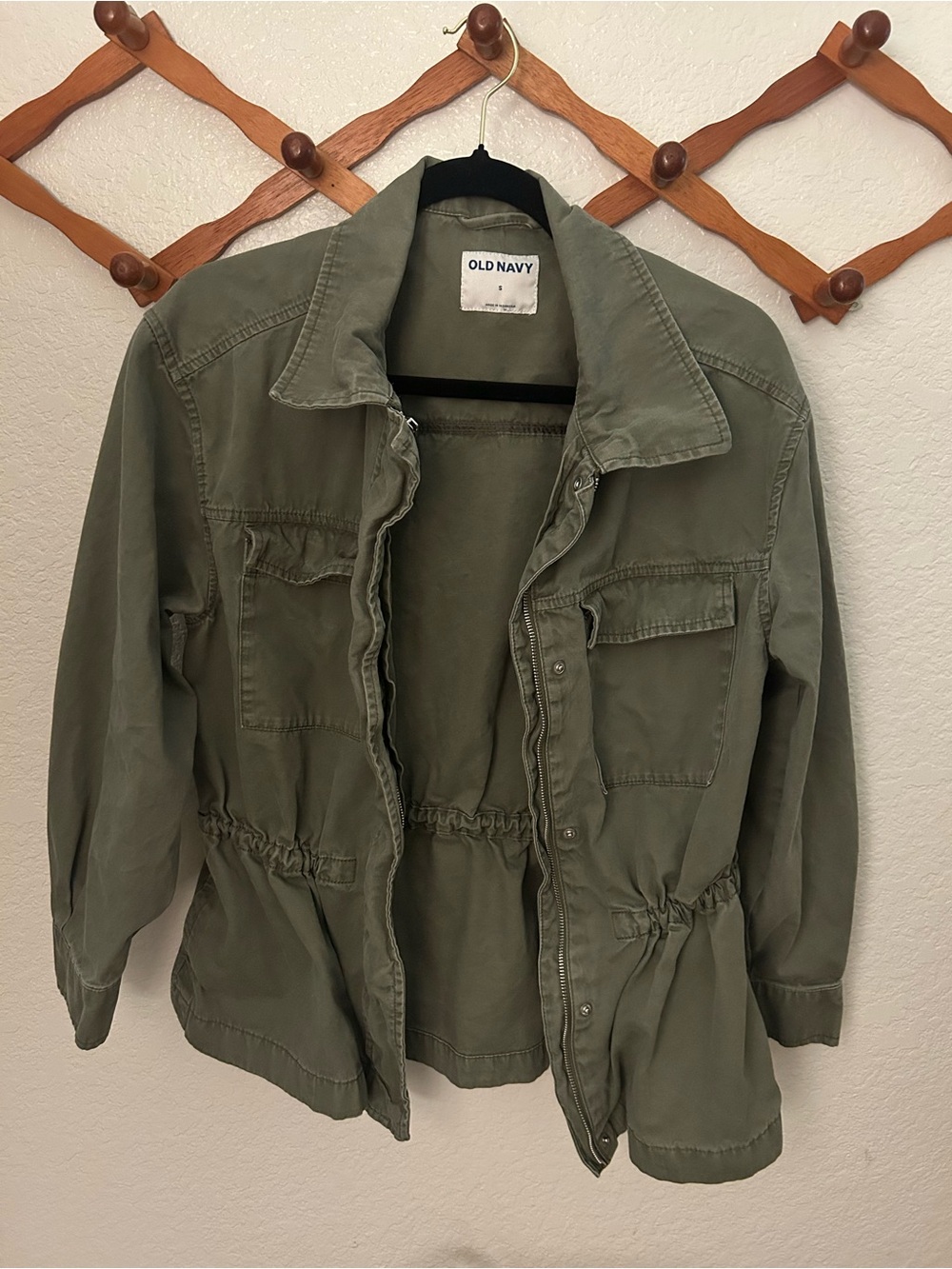Old Navy Women's Olive Green Utility Jacket